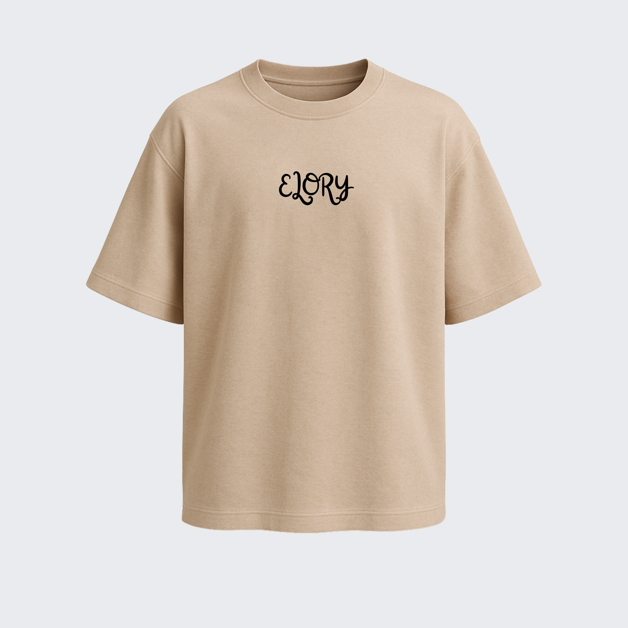 Camiseta Oversized Elory - Areia